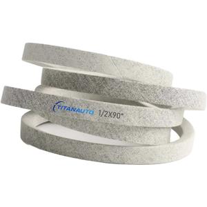 193214 Deck Belt, 1/2" x 90" Compatible for Craftsman 125907X, Compatible for Husqvarna 532125907, Compatible for Cub Cadet 754-0330 Replaces 105732X, 21546076, M82718 Kevlar Riding Mower Drive Belt