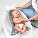 Skip Hop Infant Bath Tub 3-Stage Grow With Baby Smart Sling MOBY Bathtub White Age 0+