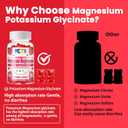 2 x Potassium Magnesium Gummies - High Absorption Magnesium Glycinate & Potassium Citrate Plus Omega 3, B6, D3, K2 & Calcium - Chewable Gummy for Leg Cramps, Immunity & Energy Strawberry 120 Gummies