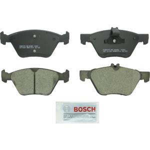 BOSCH BC853 QuietCast Premium Ceramic Disc Brake Pad Set - Compatible with Select Chrysler Crossfire; Mercedes-Benz E300, E320, E350, E430, SLK320; FRONT