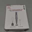 KOIOS Immersion Blender, 1000W Anti-scratch 3-in-1 Hand Blender, Upgraded 12 Speed Stainless Steel Blade Stick Blenders with Turbo Mode, Whisk and Milk Frother, Non-BPA (Silver)