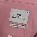 Paul Smith PS Men's Short Sleeve Casual Fit Shirt, Pink, Medium