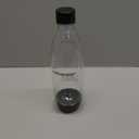 sodastream 1L Twin Pack Dishwasher Safe Slim Bottle (Black)
