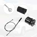 ACROPIX Hood Release Cable Door Handle Cable 51237060529 51237184432 51237201904 Fit for BMW 328i - Pack of 2 Black