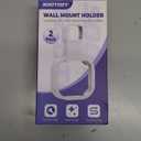 Wall Mount Holder for eero 6 and for eero 6+ Router Mesh Wi-Fi System  No Messy Wires, Space-Saving Outlet Wall Mount Holder for eero 6 Plus Extender, Stand Bracket for eero 6+ (White-2pcs)