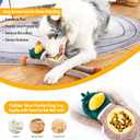 2 x Squeaky Dog Toys, Interactive Plush Duck Chew Toy for Pets - Safe & Durable,Slow Feeder Dog Bowl,Ideal for Puppies & Small to Medium Dogs