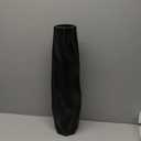 Leewadee Large Black Home Decor Floor Vase - Wooden 34 inch Tall Farmhouse Decor Flower Holder for Fake Plant and Pampas Grass