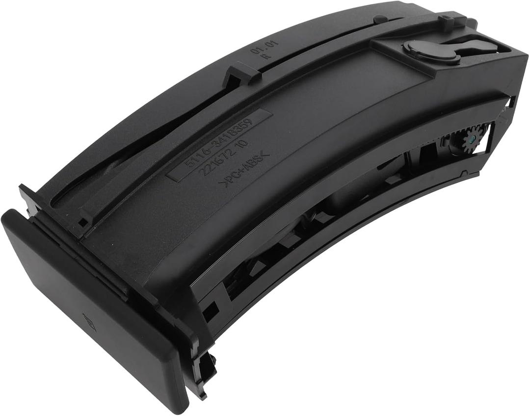 Cup Holder Compatible for BMW X3 E83 03-06, Durable Black Right Center Console Drinks Cup Holder