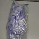 50Pack 1ml/cc Luer Lock Syringe without Needle, Plastic Syringe with Caps for Liquid, Sterile Individually Wrapped