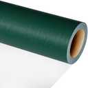 BIOBROWN Green Kraft Wrapping Paper Roll, 17 Inch x 33 Feet (47 sq. ft. ttl.) Matte Solid Color Gift Wrap, Textured Paper for Christmas, Birthday, Wedding, Baby Shower, Anniversaries, Parties
