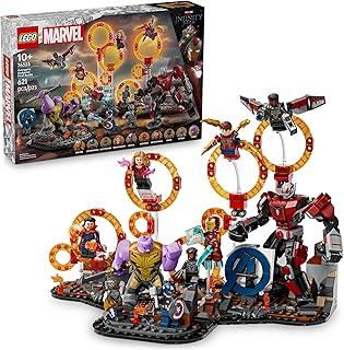 LEGO Marvel Avengers: Endgame Final Battle - Super Hero Building Set for Kids, Ages 10+ - 10 Figures Including Iron Man, Black Panther, and Iron Spider - Birthday Gift for Boys and Girls - 76323 LEGO Marvel Avengers: Endgame Final Battle - Super Hero Building Set for Kids, Ages 10+ - 10 Figures Including Iron Man, Black Panther, and Iron Spider - Birthday Gift for Boys and Girls - 76323