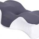 CB Stardust Ergonomic Cervical Sleep Pillow, Memory Foam Pillow Conforming to Neck Curve, Suitable for Back/Side Sleepers
