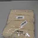 Sweet Home Collection 5 Piece Comforter Set Bag Solid Color All Season Soft Down Alternative Blanket & Luxurious Microfiber Bed Sheets, Beige, Twin XL