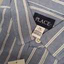 The Children's Place Boys Long Sleeve Oxford Button Down Shirt (Blue, XL) 14