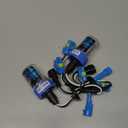 MLAHUIER 2 Pack 9005 HID Xenon Bulbs for Car, IP67 Waterproof Hid Lights for Cars Headlights, 35W 8000LM 6000K Front Lighting Bulb with Stents Base for High Low Beam Bulb Replacement