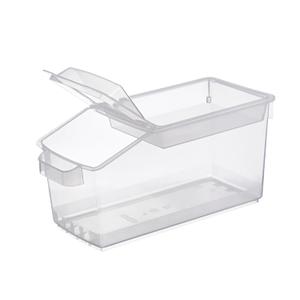 Araven Ingredient Bin, Storage Container for Large Quantity Ingredients, Use in Commercial or Home Kitchen, 3.6 Gallons, 1 Count, White, 8 7/8" x 9" x 19".