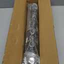 Pipe Handrails for Indoor Stairs2FT Metal Staircase Handrail, Black Galvanized Industrial Iron Hand Rail for Indoor & Outdoor Wall Mount Support, Wall Hand Railing,Safety Handle, Steps Baluster