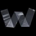 LemonSecret 100 Pack 4 x 40 Inch Clear Poly Bags 2.3 Mil Long Narrow Flat Open Bags, Poster Sleeves for Posters, Artwork, Documents Storage, Anti-dust and Waterproof Storage for Office