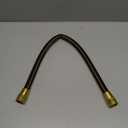 Giraffe Tools Leader Hose 2ft x 5/8", 24INCH Short Water Hose for Hose Reel Connecting 3/4 inch GHT Connector, Lightweight, Flexible with Female Female Fittings