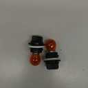 2PCS Front Turn Signal Light Sockets & Bulbs Kit Compatible with Hyundai Elantra Sonata, Turn Signal Bulb and Holder Set Fit for KIA Soul Forte Replace# 92166-3K000