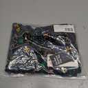 Tipsy Elves Mardi Gras Leggings - Comfortable Non See-Through Mid and High Waisted Stretch Leggings (Black, M)