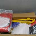 Foldable Arcade Style Cornhole Board Game Set with 8 Bean Bags & Scorecard with 8 Games  Portable 5-Hole Toss Target for Indoor/Outdoor Fun - Choose Your Size (4 x 2 ft - 5 Holes)