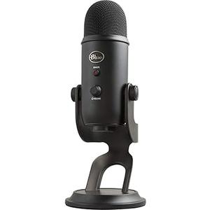 Blue Microphones Yeti Multi-pattern USB Condenser Microphone - Blackout Certified Open Box