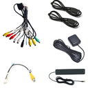 Car Stereo Radio 4G RCA USB CAM in Cable GPS Antenna Wire Harness Kit for 9'' or 10'' Aftermarket Android Headunit with 16pin Power Socket 20pin RCA Port