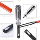 Valve Adjustment Tool Jam Nut,Valve Lapping Guiding Removal Tool,Car Accessories,Automotive Tools,Engine Valve Repair Tool,Used for Adjusting Valve Clearances in Most Car Engines