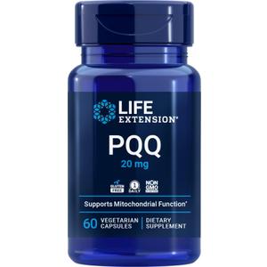 Life Extension PQQ (Pyrroloquinoline Quinone) 20 mg, 60 Vegetarian Capsules EXP: 11/2027