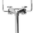 Tom Drum Holder Drummer Musical Performance Hardware Sturdy Durable Strong Stable Bracket for Tom Drum Instrument Accessories DIY Parts , Double Tom Holder