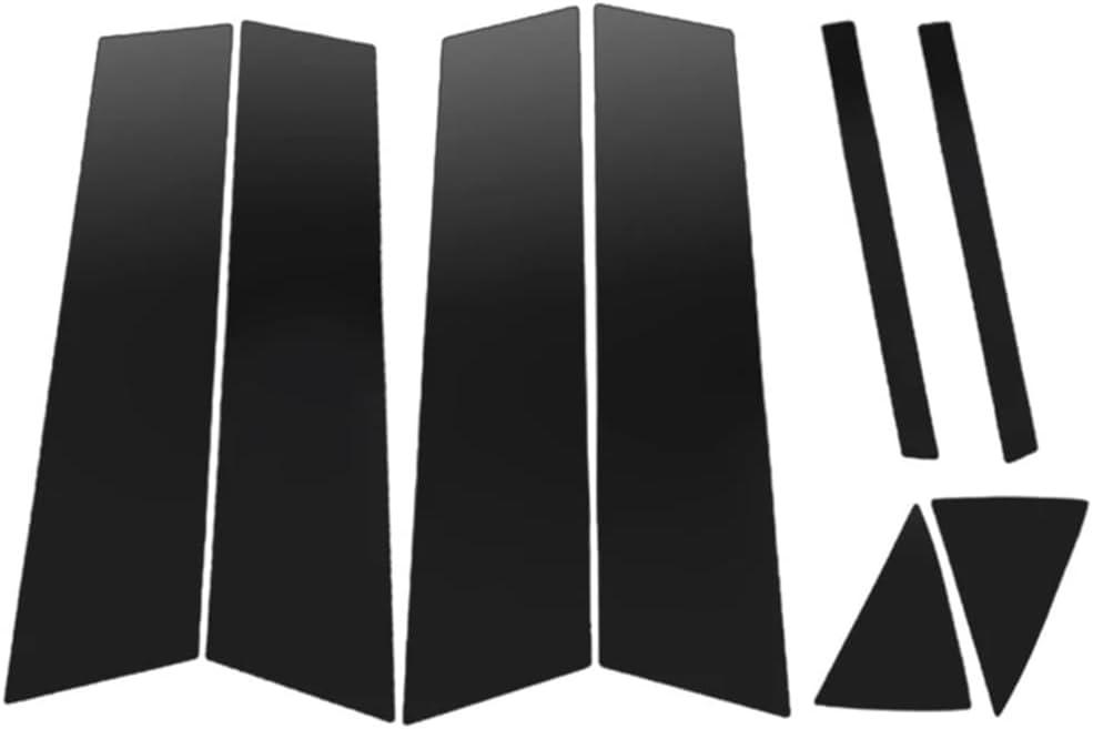 Door Window Pillar Trim for Mazda 3 Axela M3 2014-2018, 8Pcs Car Door Window Pillar Post Cover Trim Door Window Pillar Trim for Mazda 3 Axela M3 2014-2018, 8Pcs Car Door Window Pillar Post Cover Trim