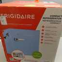 Frigidaire EFR176 Retro Compact Fridge with Chiller Mini Refrigerator with Built-in Bottle Opener for Office, Bedroom, Dorm Room or Cabin, 1.6 cu ft 16" D x 18" W x 18.5" H, Blue
