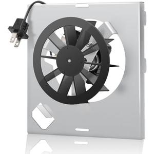 【Upgraded Copper Motor】 696N-R02 B Unit 50CFM Fan Compatible with Broan-Nutone 688-K 688-J 688-H 688-G 695N-R02 B, 696N-R01 B, 695N-R02 B,2.0 Sones,S97012026 Fan Assembly Black Silver