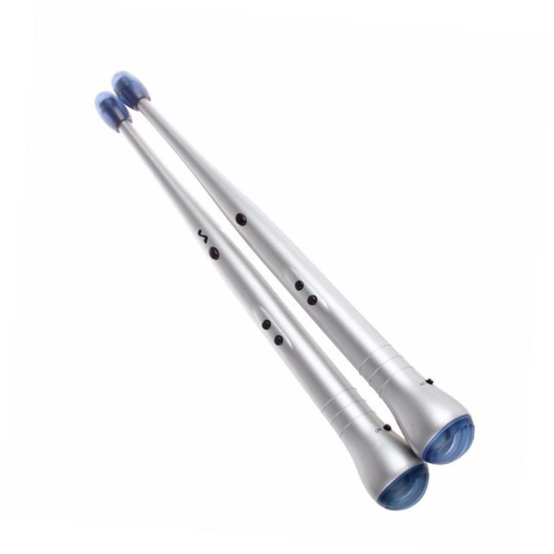 Wakauto Pair of 1 Electronic Drumsticks Digital Drumsticks Electric Drumsticks Light Up Drumsticks Beat Air Rhythm Child Percussion