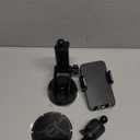 Qifutan Dash Mounted Holders Phone Holders for Your Car Phone Mount for Car Windshield Dashboard Air Vent Universal Desk Mounts Hands Free Automobile Cell Phone Holder Fit for iPhone Smartphone