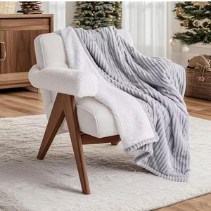 Electric Blanket Full Size - Soft Ribbed Flannel Heated Blanket with 6 Heat Settings, Heating with 10 Time Settings, 8 hrs Timer Auto Shut Off (72x84 inches, Light Grey)