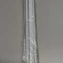 Yafa Home Fashion Heavy Duty Single Standard Adjustable Curtain Rod Hardware Included(White,48"-84")