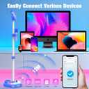 Stand Karaoke Machine Toy for Kids Ages 3-5 4-6 5-7 Birthday Gifts for 3 4 5 6 7 8 Year Old Boy, Kid Rechargeable Karaoke Microphone with 2 Wireless Mics, Bluetooth Speaker Toddlers Boys Party Toys