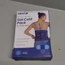 REVIX Reusable Ice Pack for Lower Back and 2 Pack Flexible Ice Wraps for Joints and Muscle