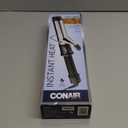 Conair Instant Heat 1¼-Inch Curling Iron, 1¼-Inch Barrel Produces Loose Curls, Hair Curler for Medium and Long Hair, 25 Heat Settings, Black