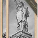 Natural Solid Wood 6x12 Picture Frame, Display 6 x 12 Inch Picture Poster Photo, Vertical & Horizontal Wall Hanging - 2 Pack/Natural/6"x12"