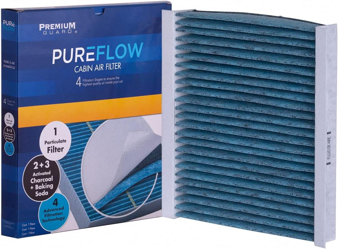 PureFlow Cabin Air Filter PC99179X | Fits 2015-2022 Ram ProMaster City, 2017-2020 Dodge Neon
