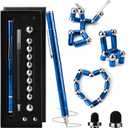 Magnetic Fidget Pen, Fidget Pens for Kids 8-12, Magnet Fidget Pen for Adults, Fidget Pens for Teens for Stocking Stuffers (Blue)