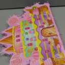Christmas Candyland Princess Castle Pinata with Blindfold Stick Fillable for Candy and Treats Pinata Christmas Hanging Mexican Birthday Party Games Decorations
