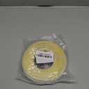 12AWG Speaker Wire 50 FT, 12/2 Gauge Audio Speaker Wire, for Car Speakers Stereo, Home Theater, Automotive Wire, White Jacket with Yellow Polarity Marker, CCA, 2 Conductors Electrical Wire