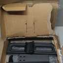 Perlegear Floor TV Stand with Power Outlet, Universal TV Stand for 32-75 inch TVs up to 110 lbs, Height Adjustable Standing TV Mount, Tall TV Mount with Wood Base, Max VESA 600x400mm, PGFS06