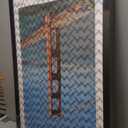 PEALSN 22.375 x 34 Poster Frame Set of 1, Display Pictures 20 x 30 with Mat or 22.375 x 34 without Mat, Poster Frames 22.375 x 34 inches for Wall Mounting Display, Black