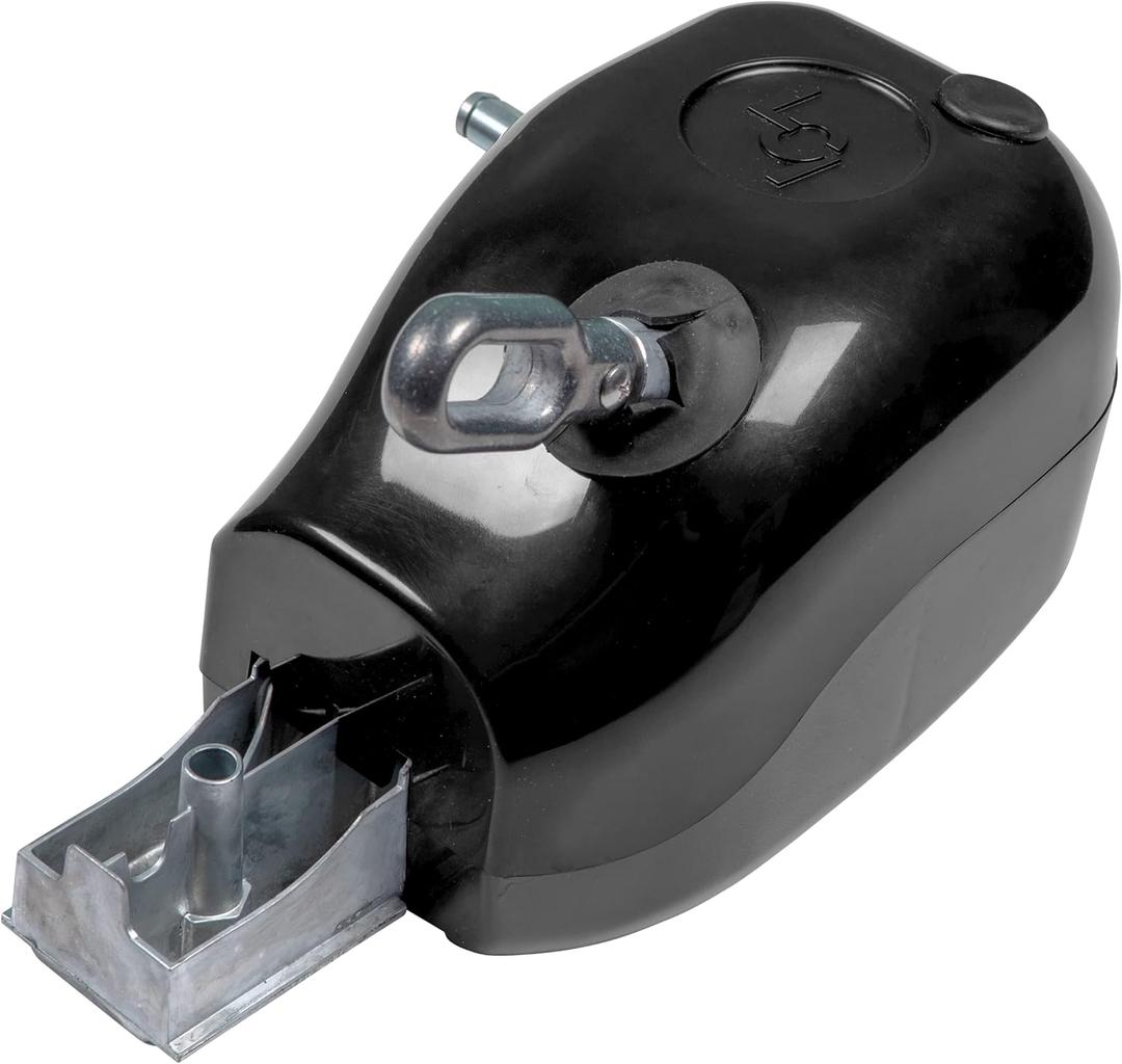 Lippert Components-300031 Solera Manual Crank Style Awning Drive Head Assembly, Black