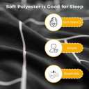 MAXYOYO Black Geometric Pattern Futon Mattress, Japanese Floor Mattress Quilted Mattress Topper, Extra Thick Folding Sleeping Pad Breathable Floor Lounger Guest Couch for Camping, Full